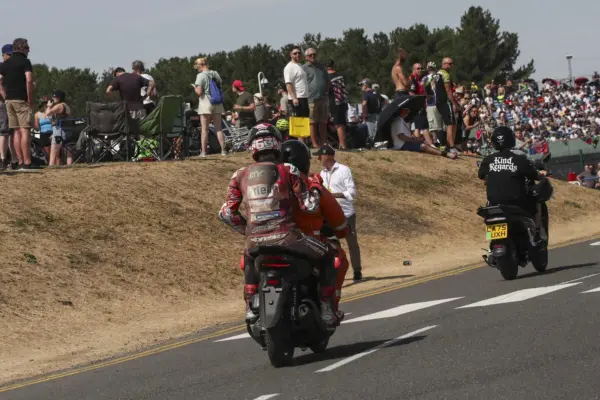 Bagnaia speechless: “One of the most unusual crashes that has ever happened to me”