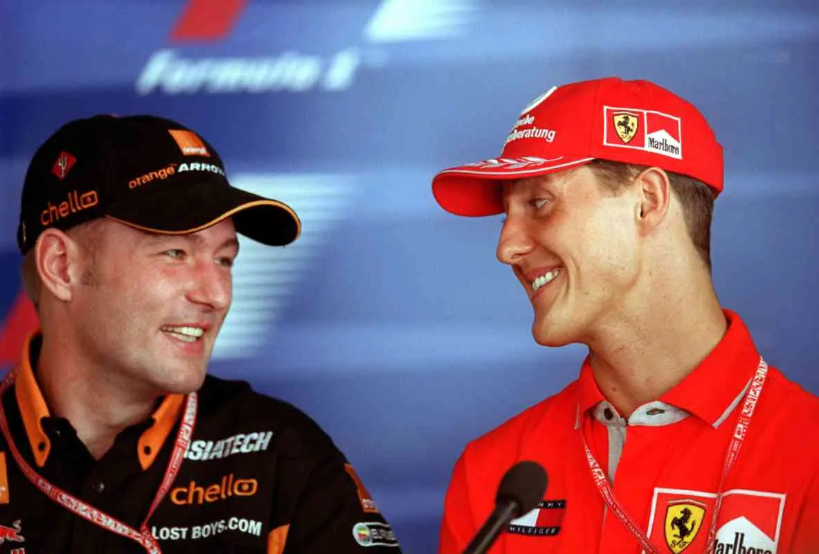 Verstappen and Ferrari: Jos came close in 2002