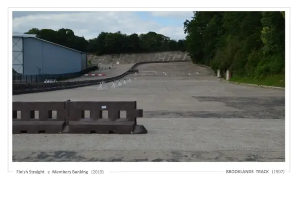 In search of lost places: Brooklands motor racing circuit