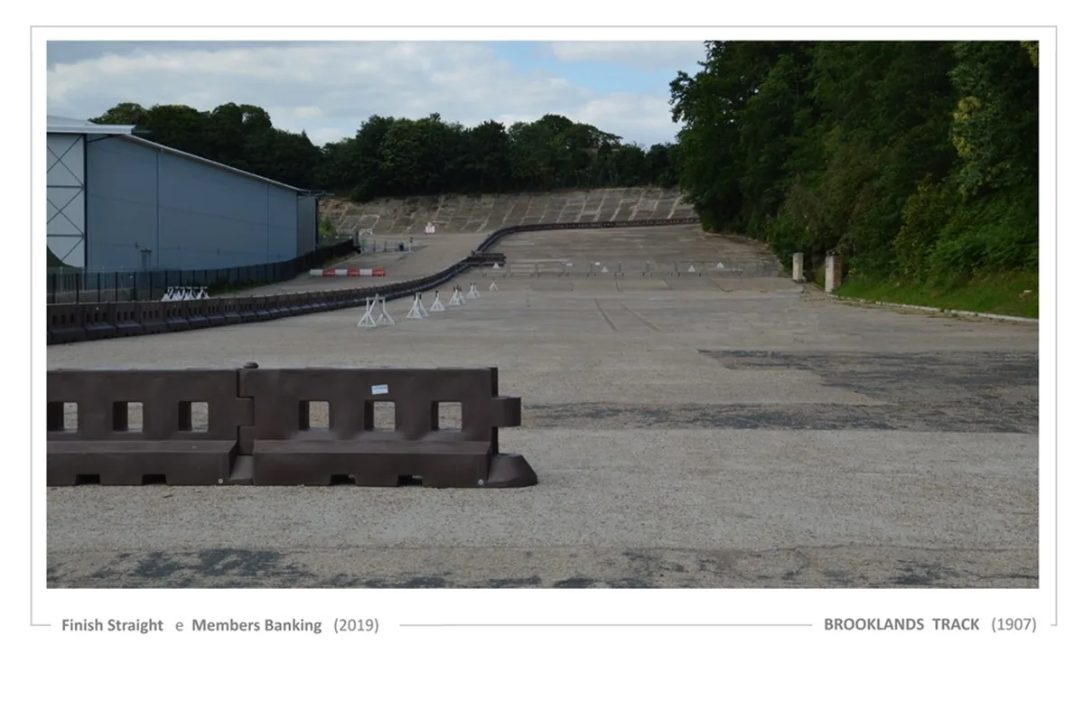 In search of lost places: Brooklands motor racing circuit