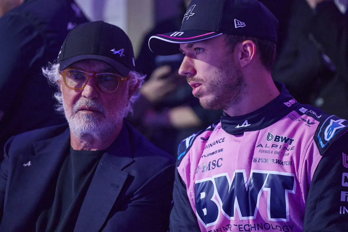 Briatore: “Gasly is among the top-6 drivers in F1. Now the priority is to have a better car”