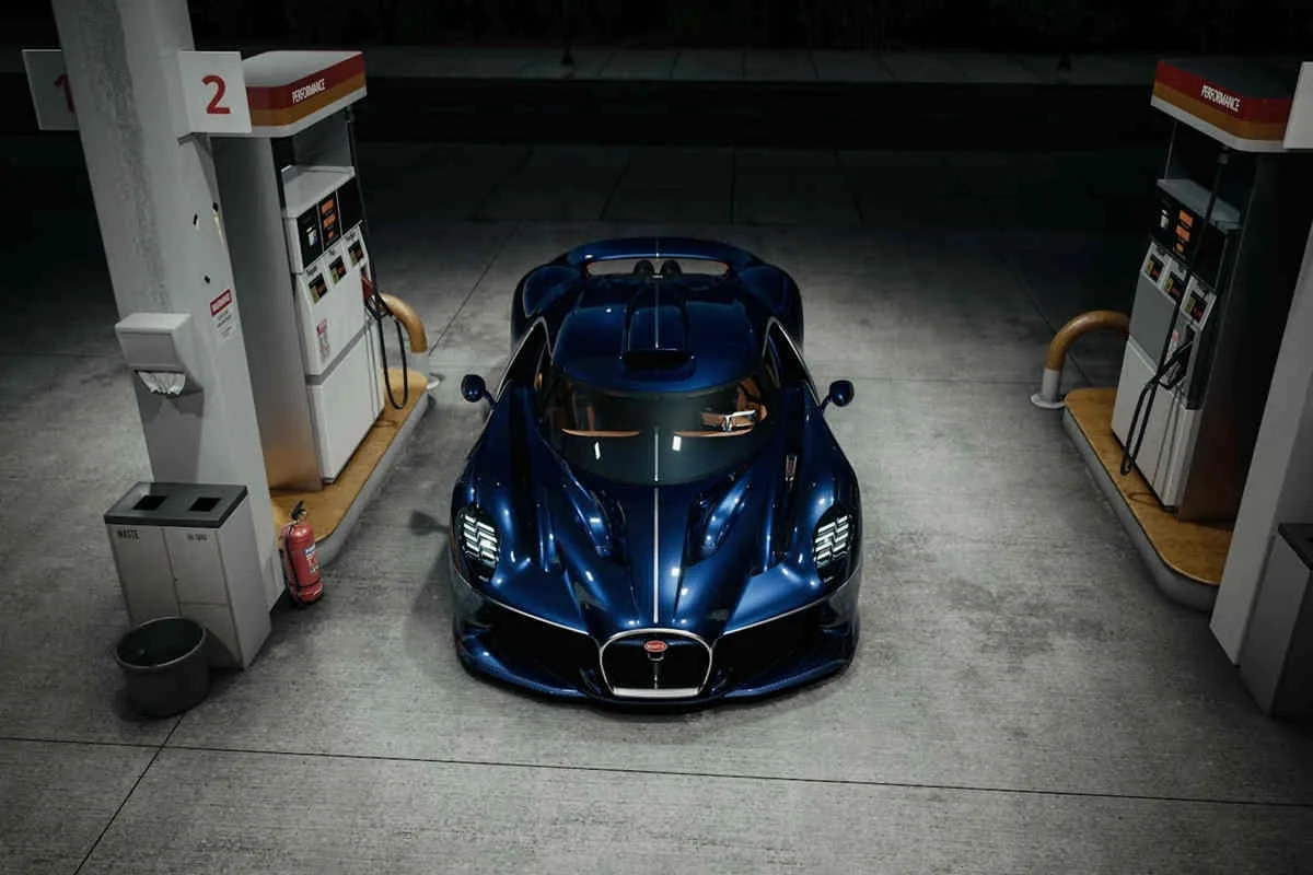 Bugatti, the steed that does not gallop