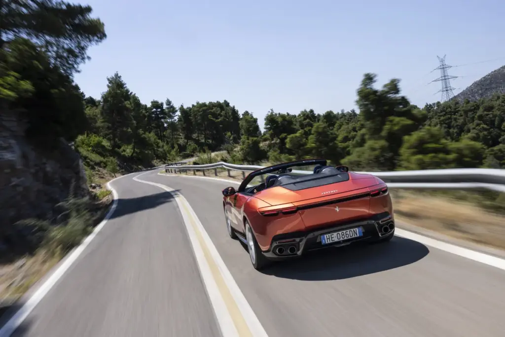 Ferrari Amalfi Spider test drive
