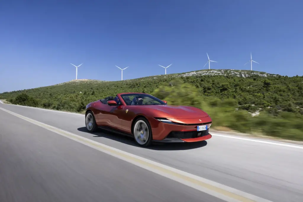 Ferrari Amalfi Spider test drive