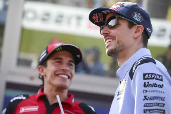 Alex Marquez: “Help Marc? No, he doesn't need my help”