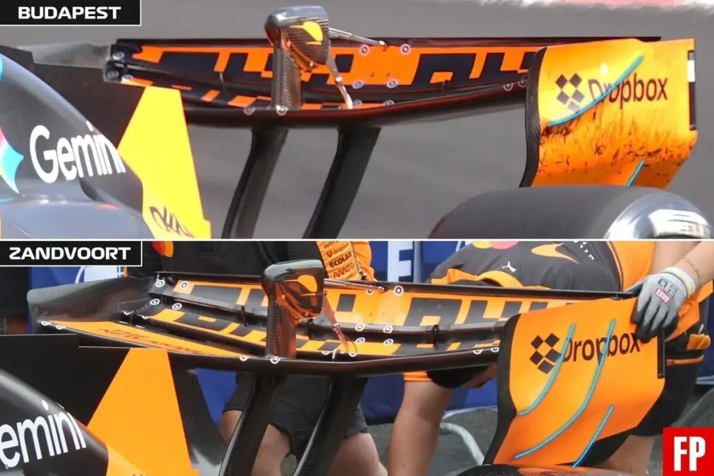 McLaren F1 GP Netherlands Rear Wing