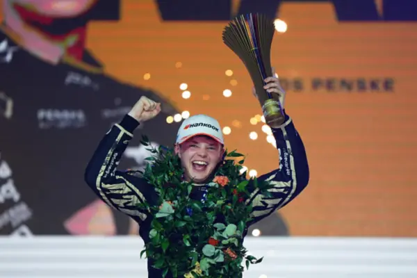 Taylor Barnard, the youngest winner in the history of Formula E