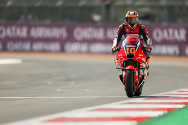 Marini best Honda rider at Silverstone: “I am really satisfied with how I am riding”