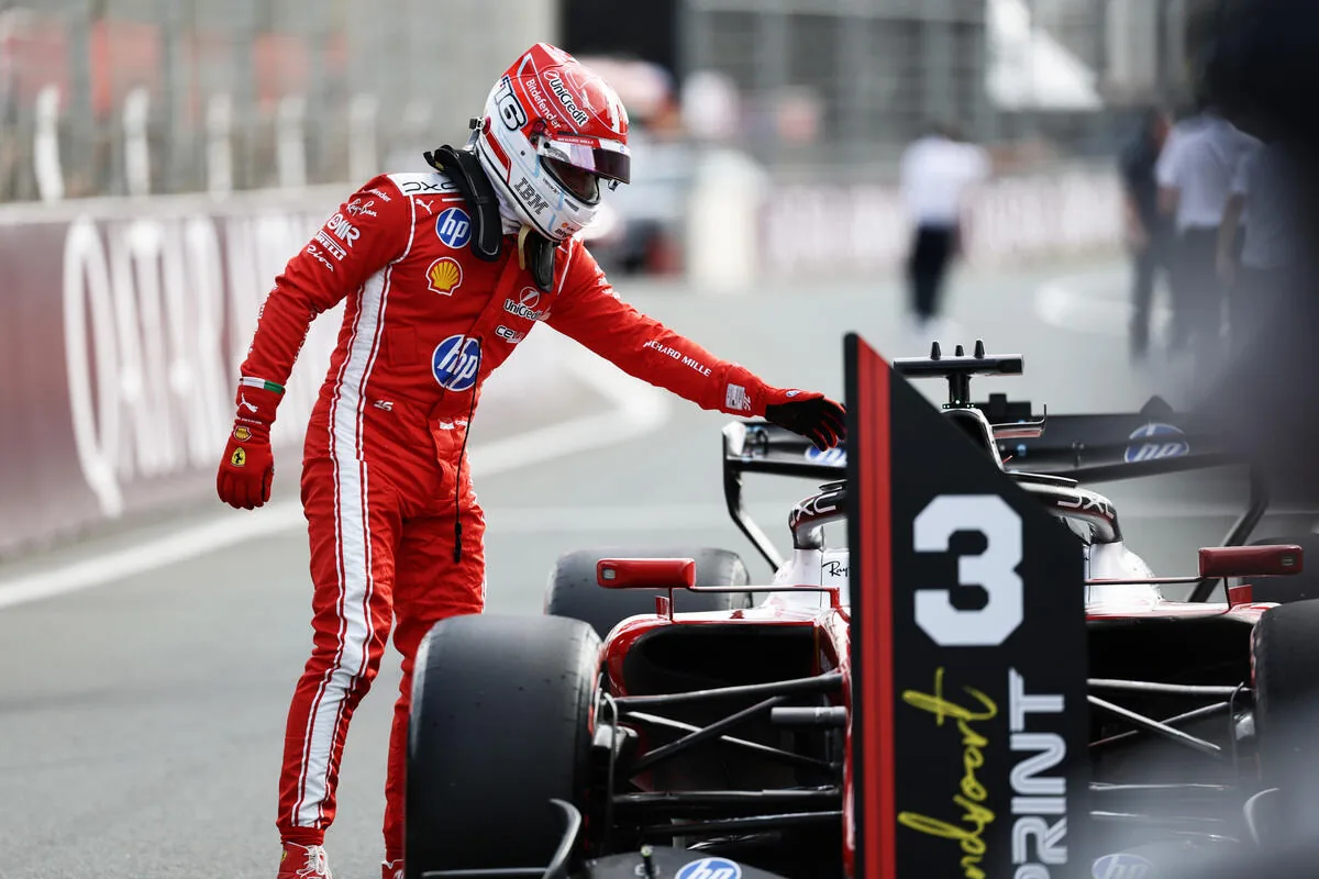 Leclerc 3rd with a smile: “My best qualifying lap this year”