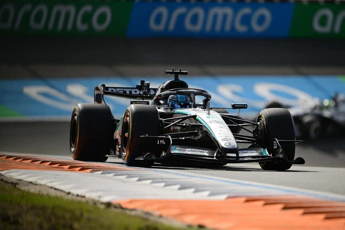 In the mix with Ferrari and McLaren, Mercedes' strategy wins