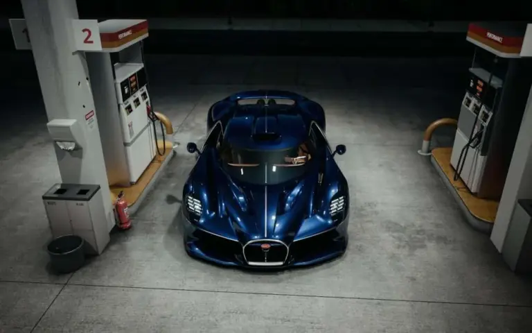 Bugatti, the steed that does not gallop