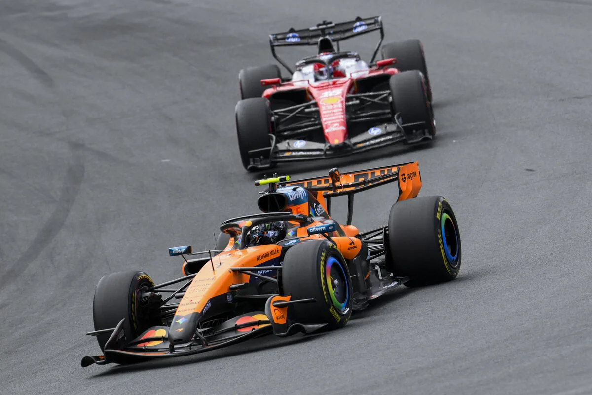 Vasseur: “We are one step behind McLaren this weekend”