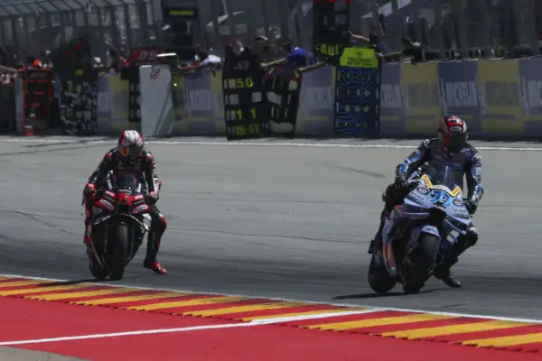 Alex Marquez: “Bezzecchi had more than me, but overtaking is difficult. The start was decisive”