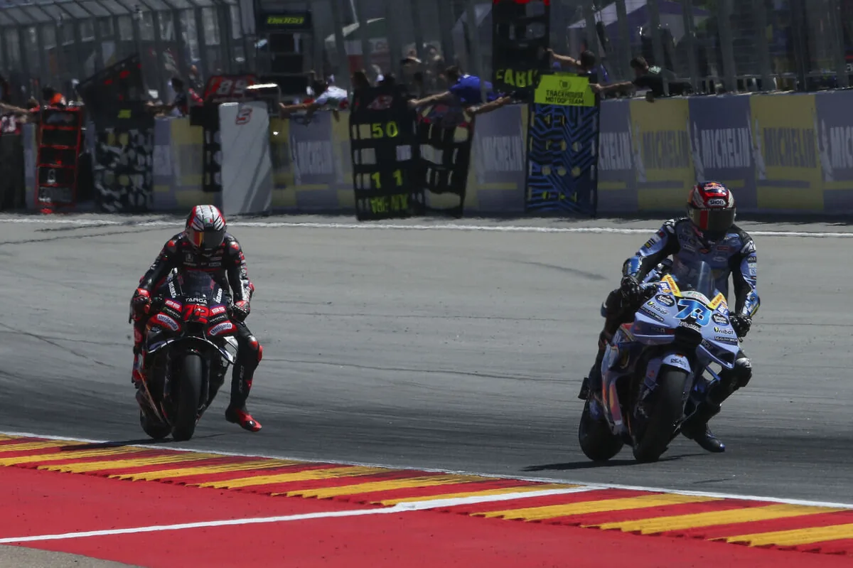 Alex Marquez: “Bezzecchi had more than me, but overtaking is difficult. The start was decisive”