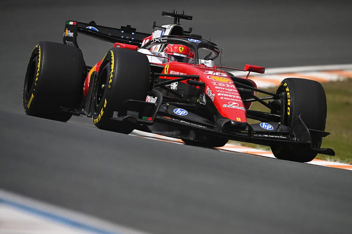 Ferrari convinces even without the new floor: at Zandvoort it is a four-way battle