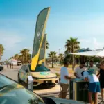 Leapmotor B05 showcased at the Vertical Summer Tour