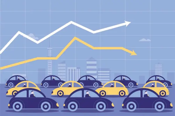 Car market, sales growing in July. Short-term rentals soar