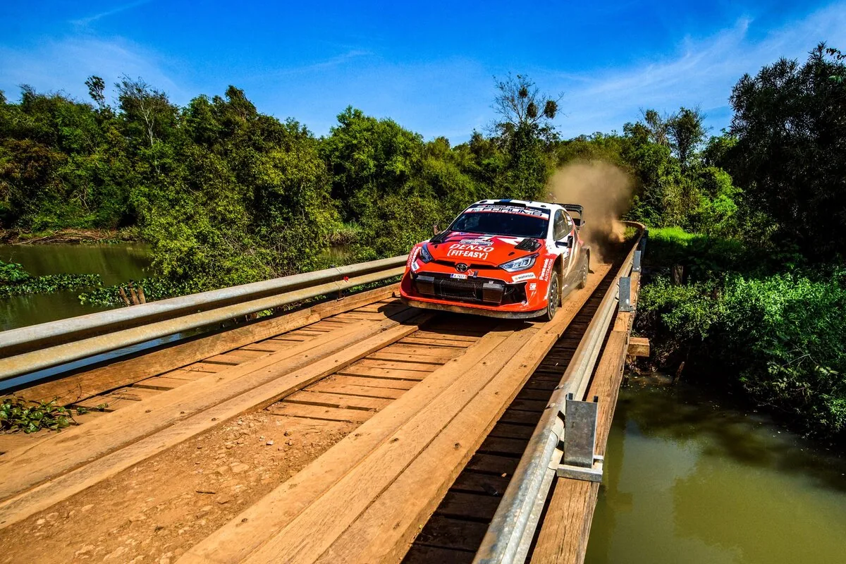 Rally of Paraguay 2026, Day 1: Pajari closes in the lead on the day of punctures