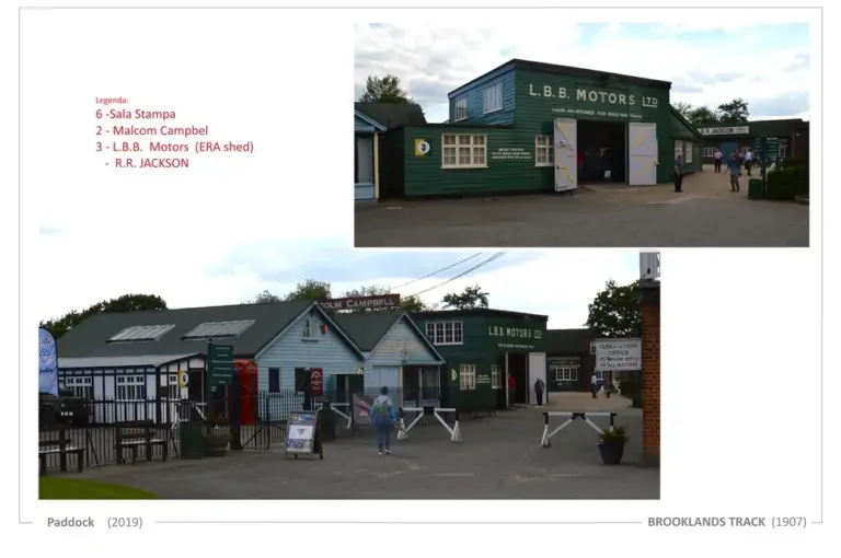 In search of lost places: Brooklands motor racing circuit