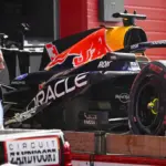 Verstappen: “I saw a dry patch and tried to use it to gain speed”