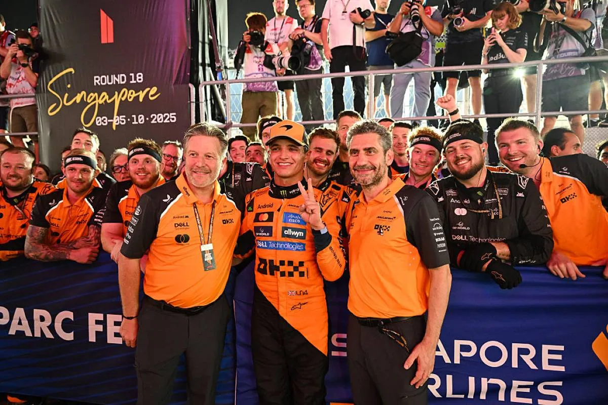 Zak Brown enjoys Norris until 2030: “Now we continue to fight to win races and titles”