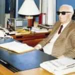 1988, the telegram from the President of the Republic for the death of Enzo Ferrari