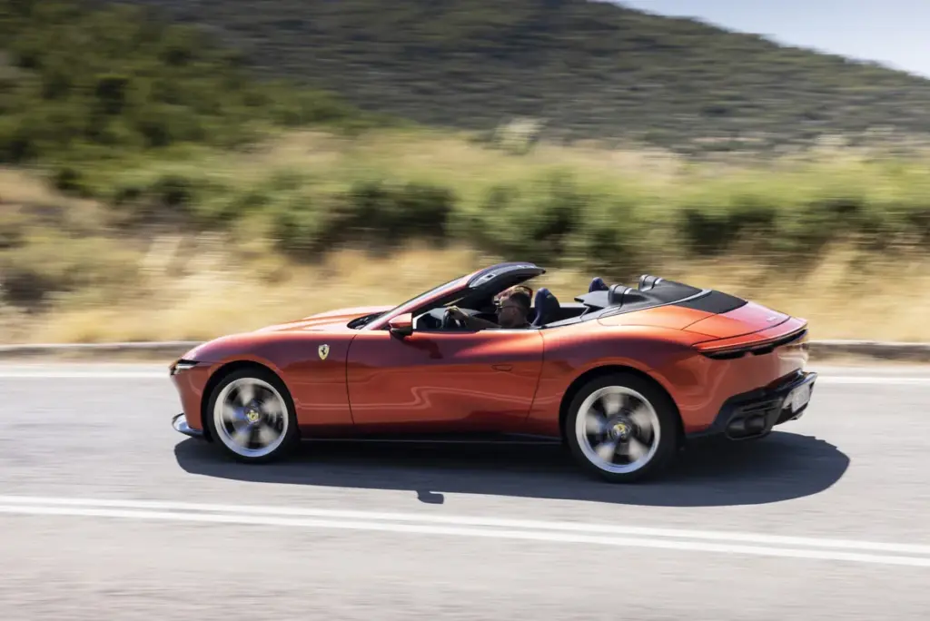 Ferrari Amalfi Spider test drive