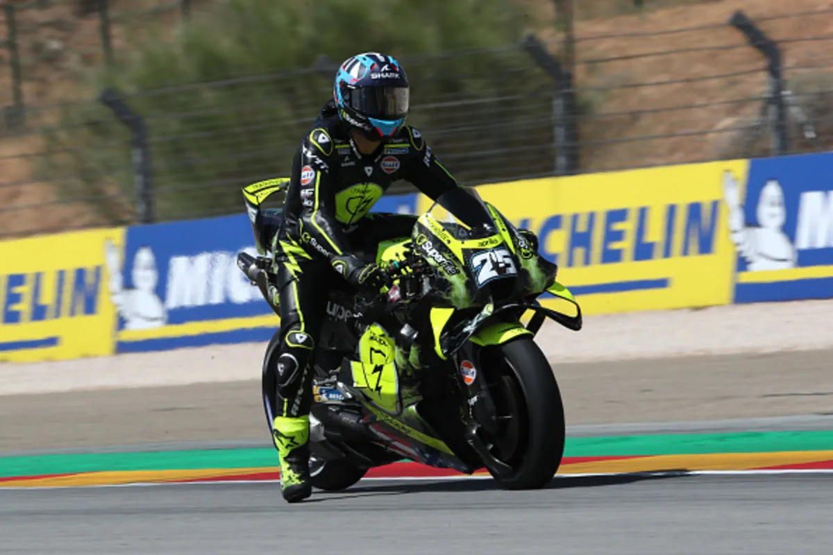 Aragon: the Aprilia RS-GP ‘betrays’ Raul Fernandez