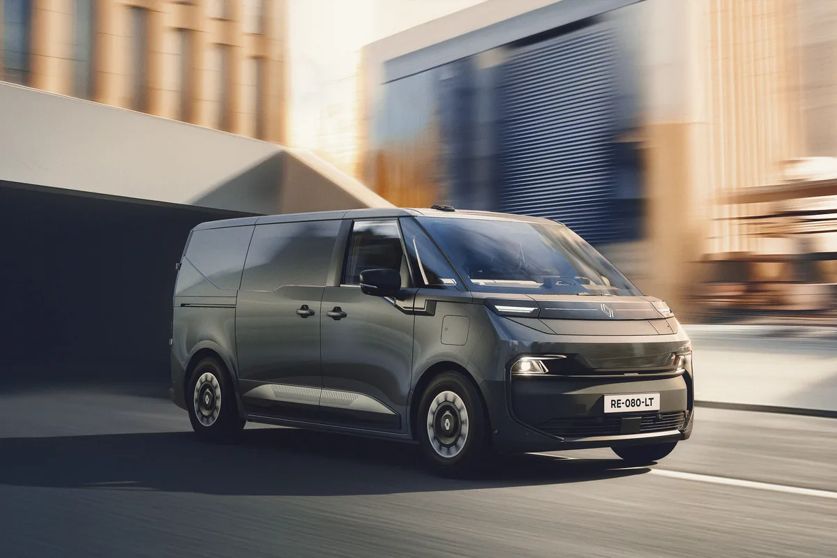 Renault, the new electric Trafic in Hannover