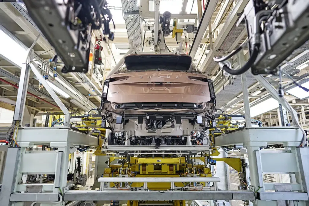 Skoda Peaq produzione