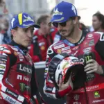 Marquez and Bagnaia after Silverstone: “How to ride in the wet”