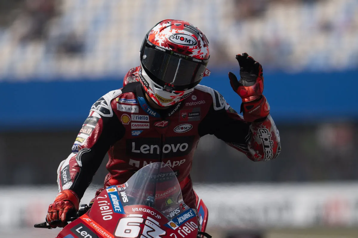 Tardozzi: “Bagnaia will remain in Ducati's history. But sometimes it's better to part ways”