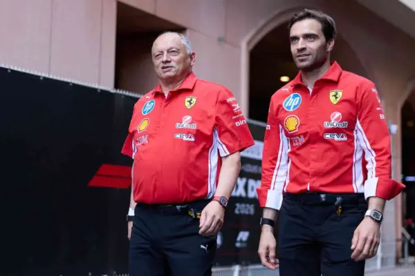 The background: it was D’Ambrosio who offered himself to Vasseur to move to Ferrari
