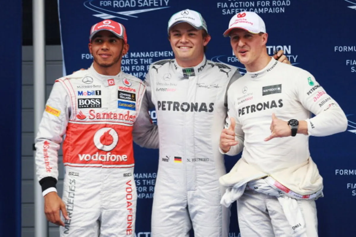 Hamilton the greatest of all time, more than Schumacher: word of Nico Rosberg