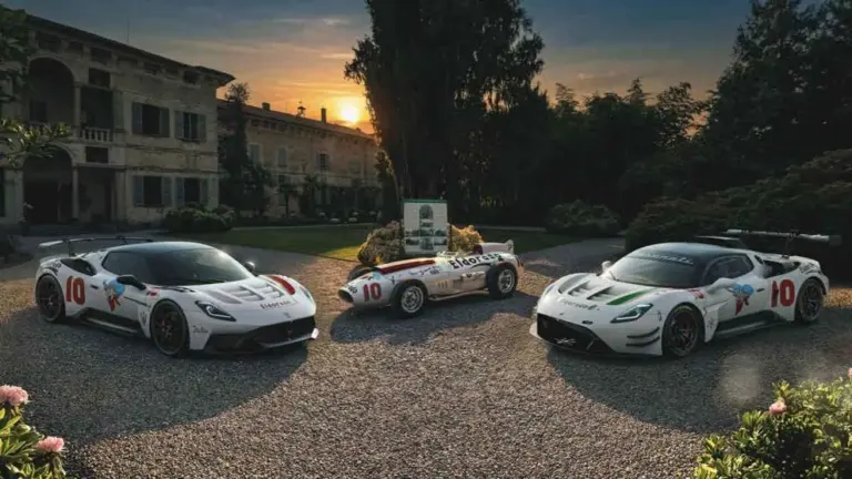 Maserati brings the Eldorado to Lake Maggiore: the Trident celebrates 100 years on track and road