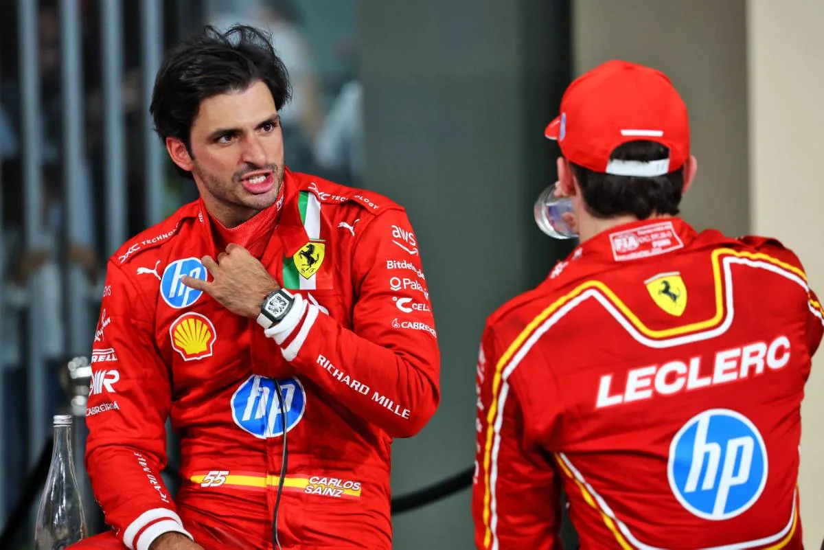 Sainz: “2 or 3 times a year I had some discussion with Leclerc, but we solved it on the phone”
