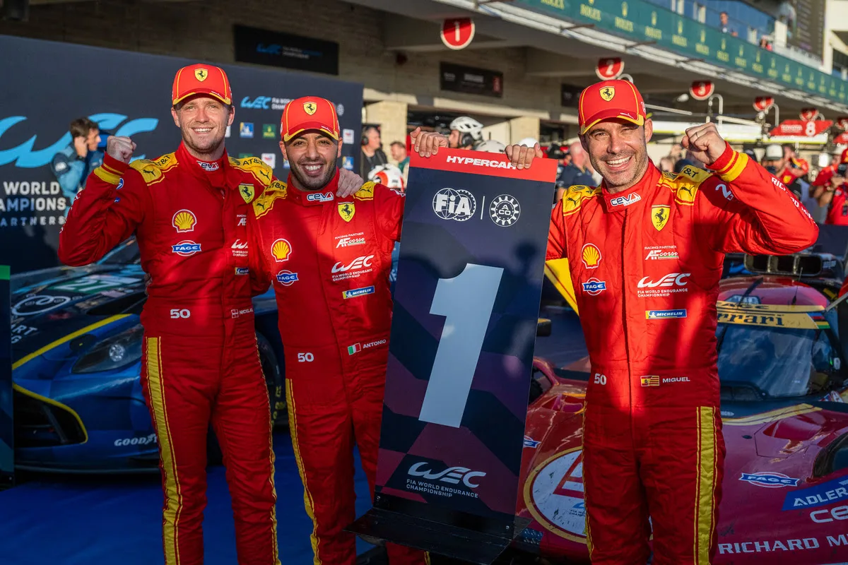 Drivers and Constructors Standings after the 6 Hours of COTA