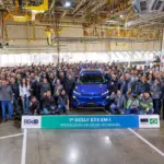 Geely EX5, the super hybrid will be produced in Brazil