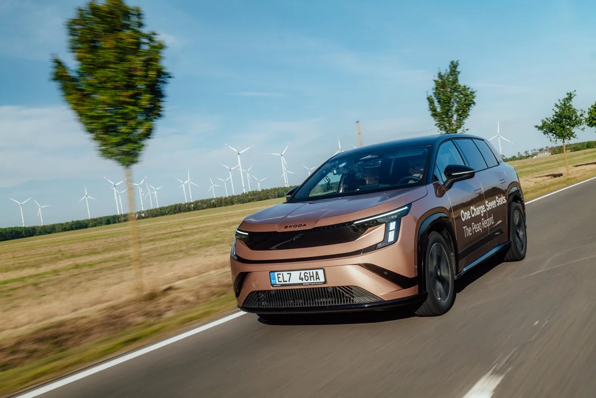 Skoda Peaq, almost 1,000 km with a single charge
