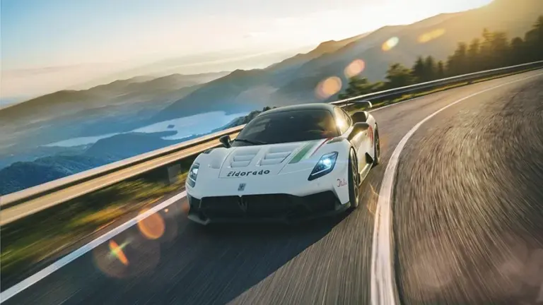 Maserati brings the Eldorado to Lake Maggiore: the Trident celebrates 100 years on track and road