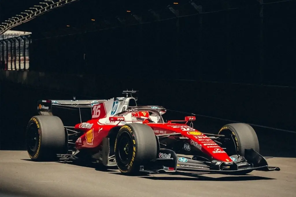 Charles Leclerc Ferrari Madrid