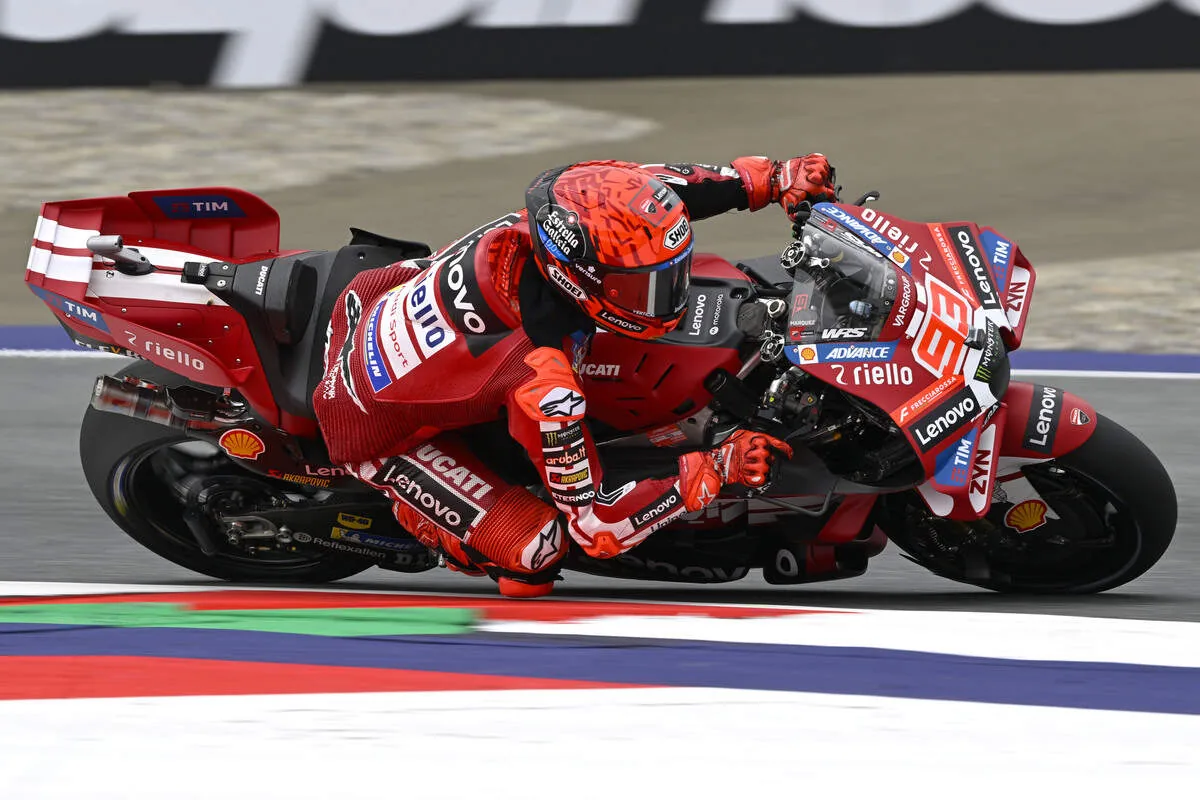 Marquez aims for P3: “Acosta and Martin stronger. Tomorrow watch out for Bezzecchi and Ogura”