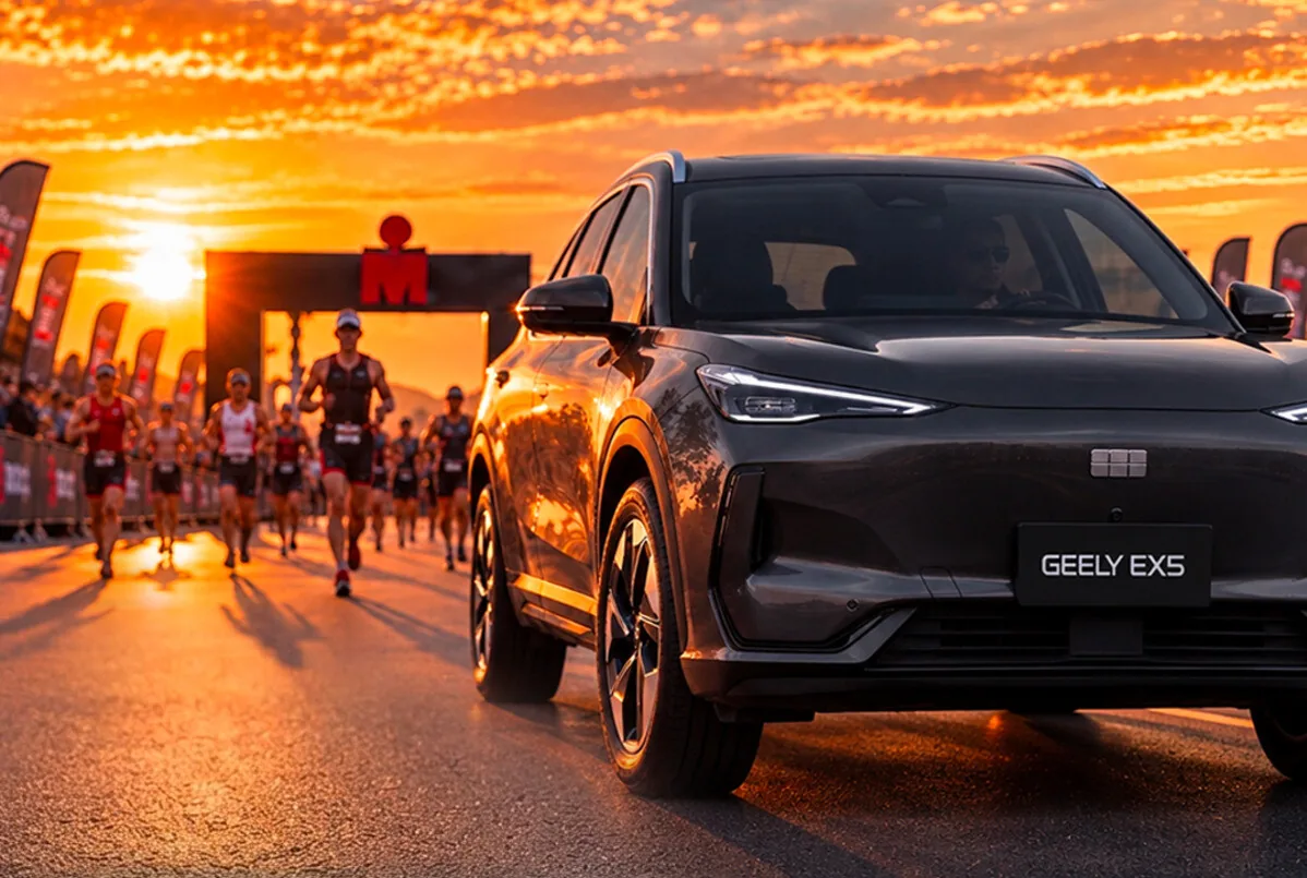 Geely together with IRONMAN for the Italian stage