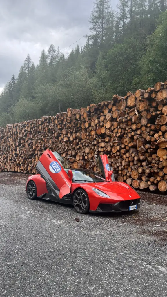 Maserati, love at first sight in St. Moritz