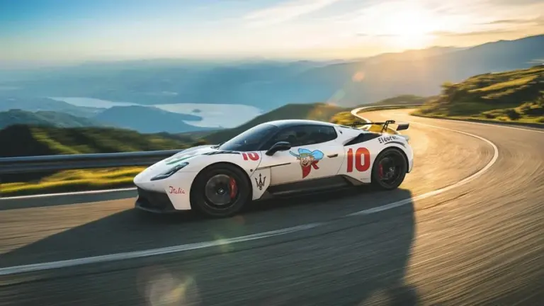 Maserati brings the Eldorado to Lake Maggiore: the Trident celebrates 100 years on track and road