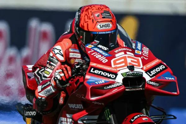 Marquez: “Tomorrow I sign for second place, Bezzecchi made a tire mistake”