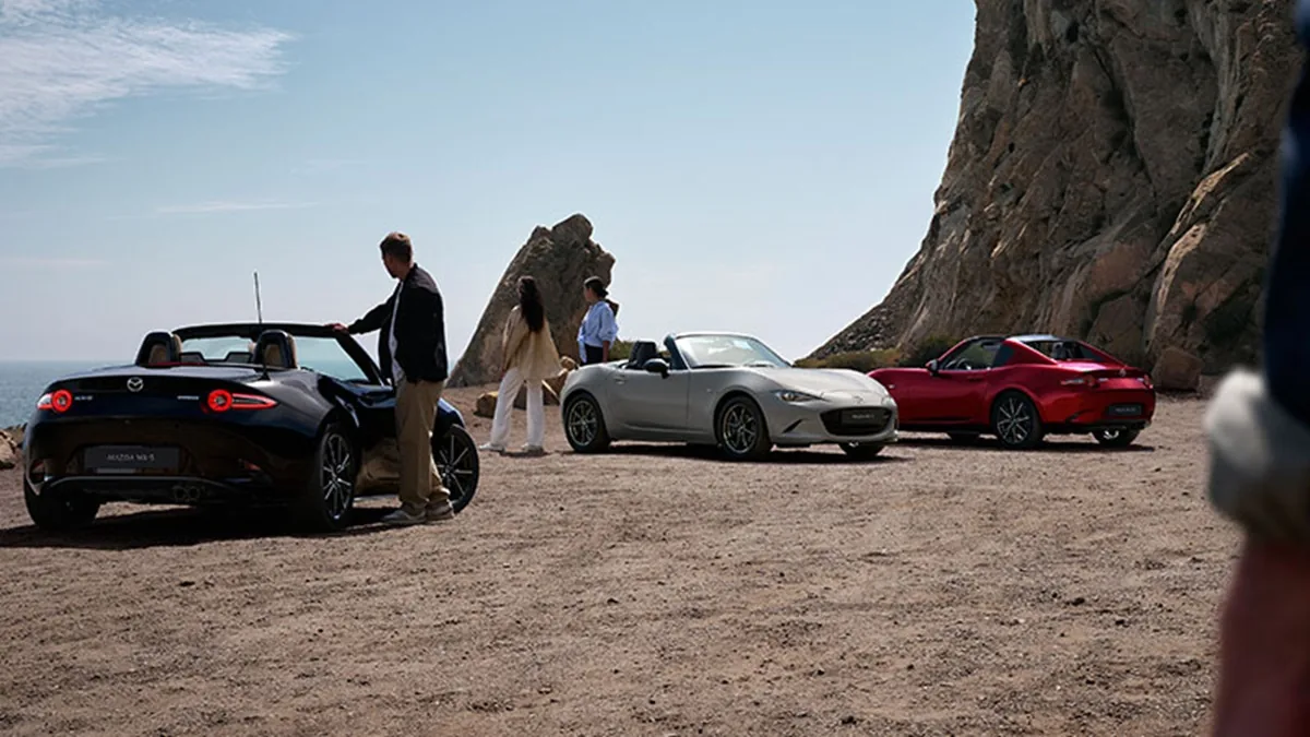 Mazda MX-5, the little spider with fourteen out of five stars