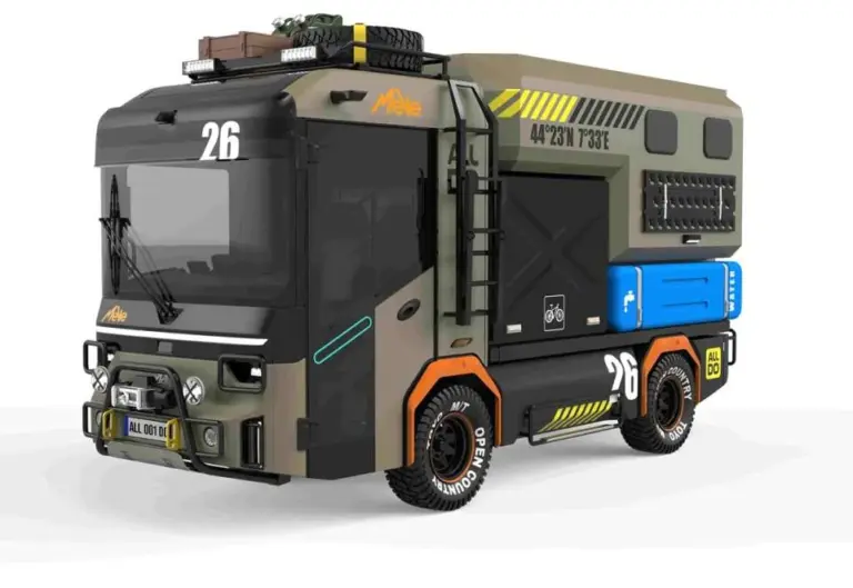 At the debut ALLDO, an all-Italian modular “smart truck”