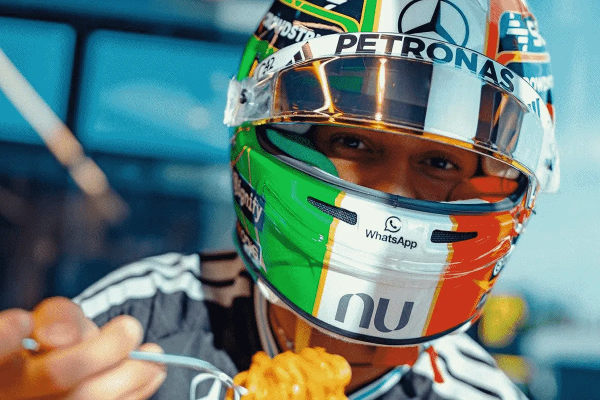 Antonelli: the Monza helmet recalls Valentino Rossi and Mugello 2002