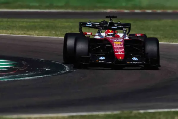 Hamilton and Leclerc, 127 laps at Imola with the Pirelli 2027